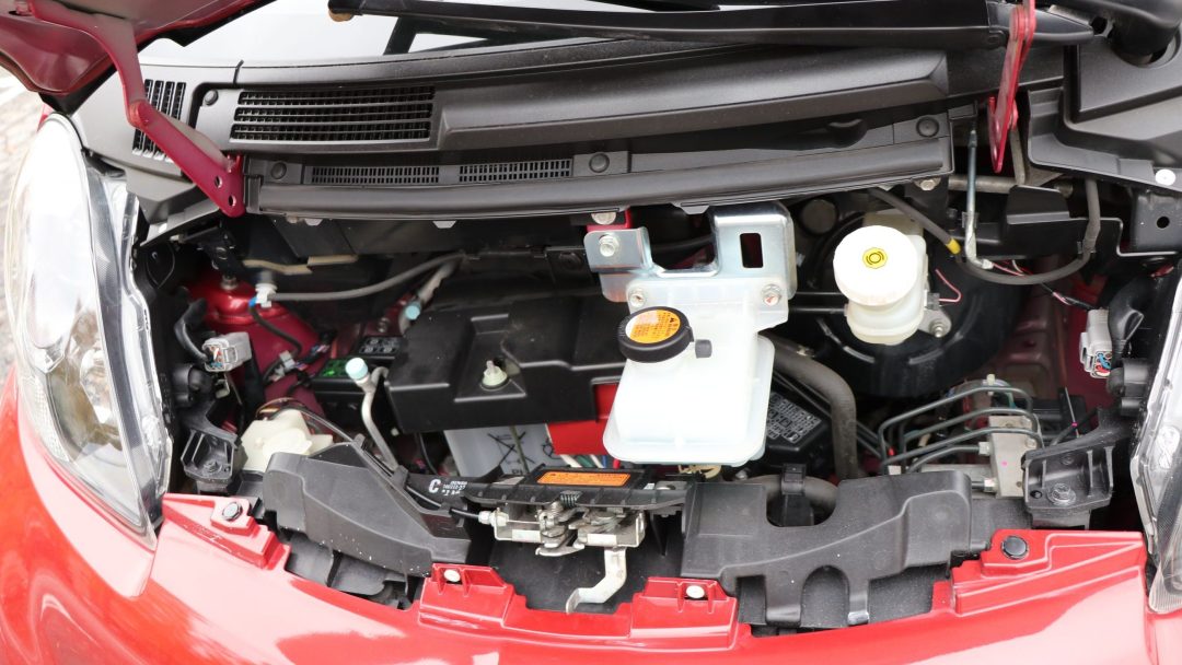 Panseret på en elbil