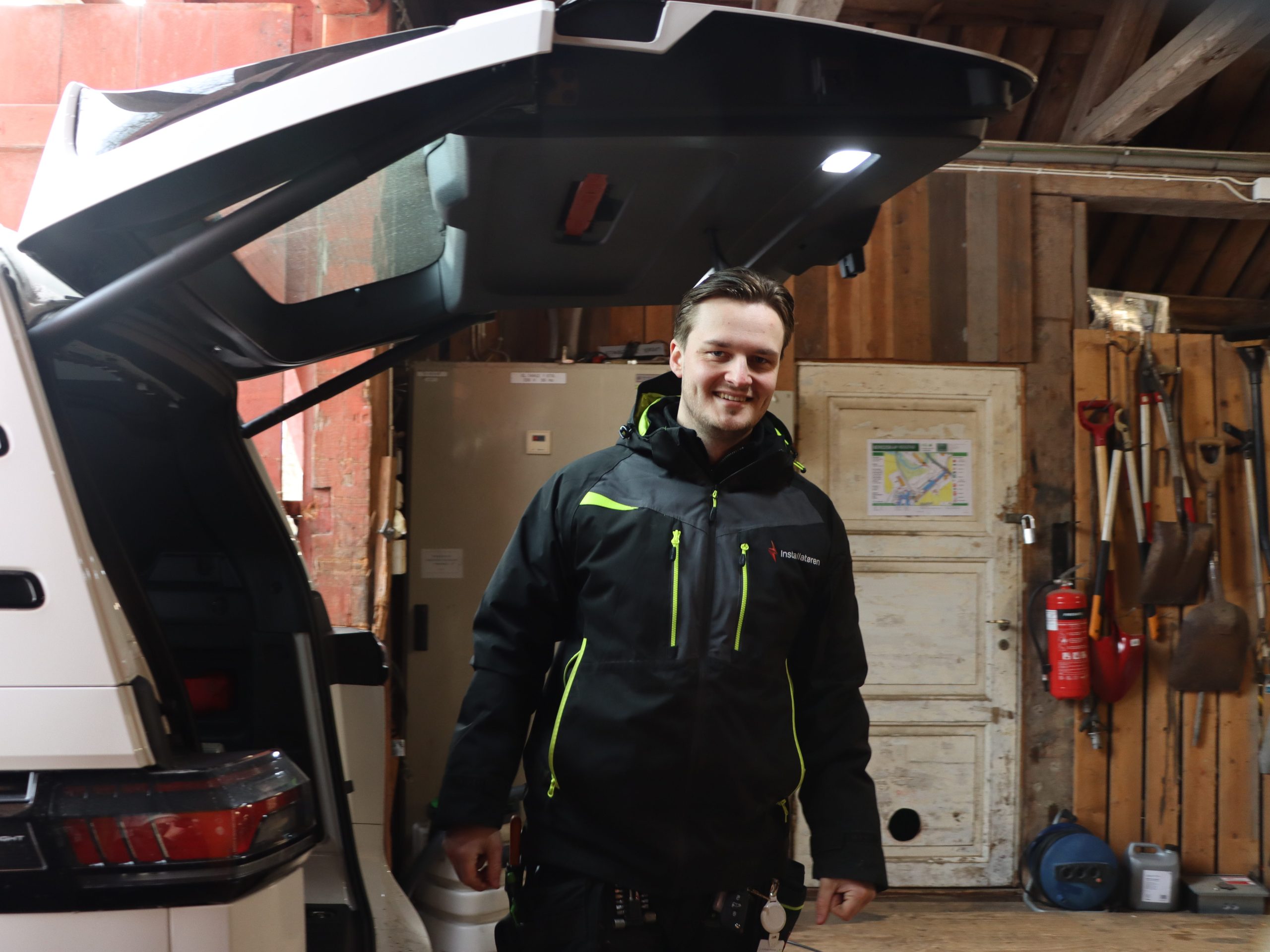 electrician Tobias Bondevik