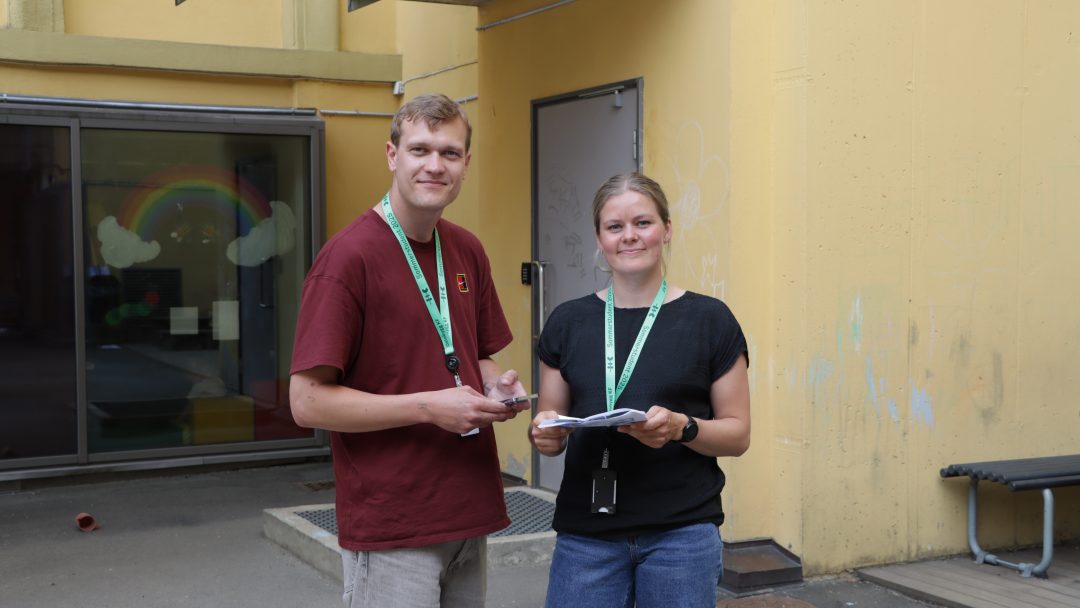 Elise Øyjordet og Eirik Iversen